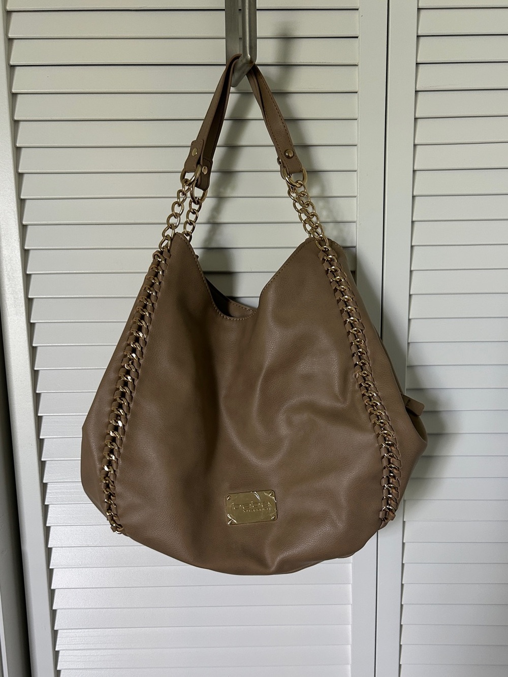 Tan Leather Hobo Bag Large Shoulder Bag | Quiet Luxury | Old Money